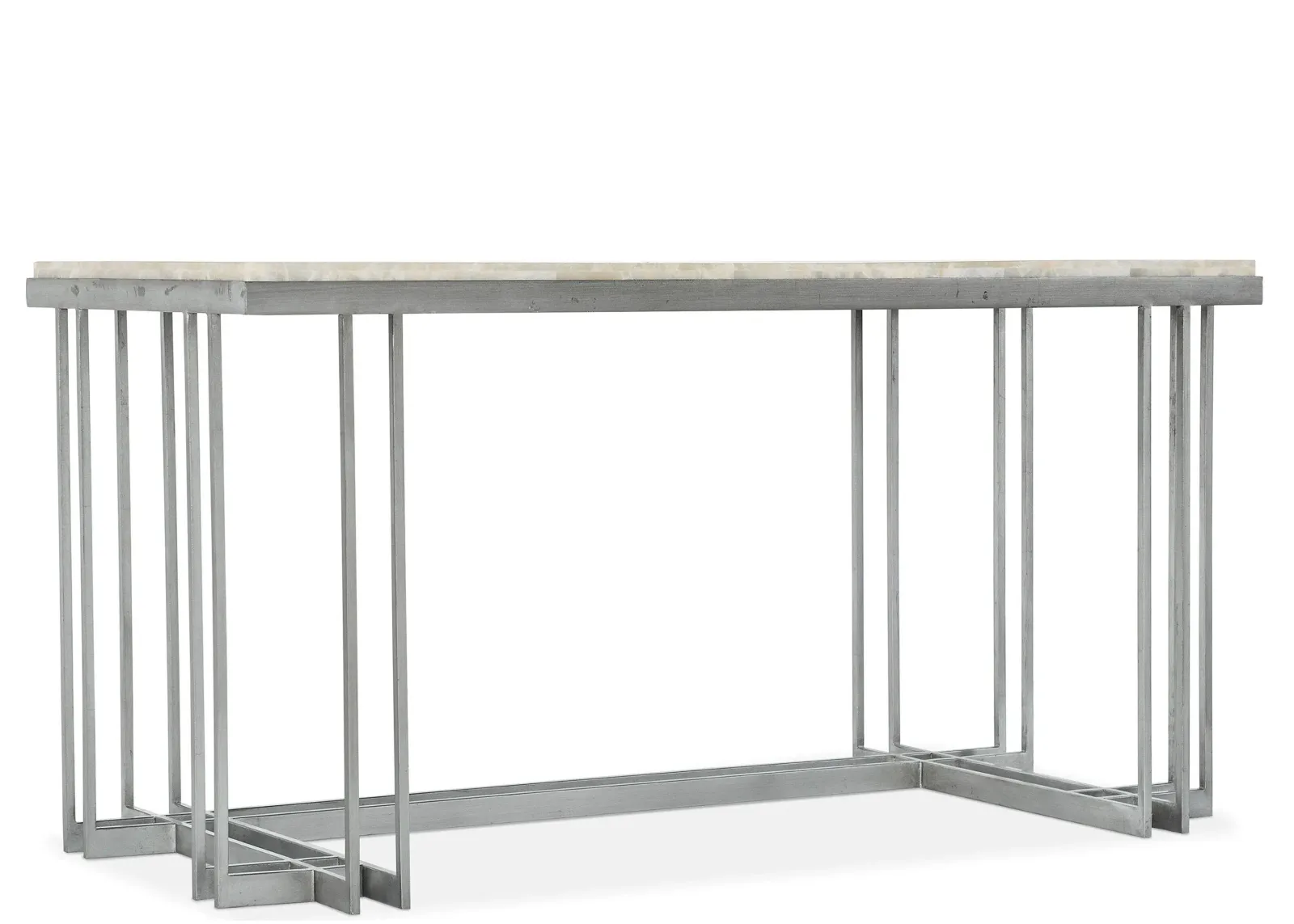 Melange Marin Writing Desk in Silver by Hooker Furniture