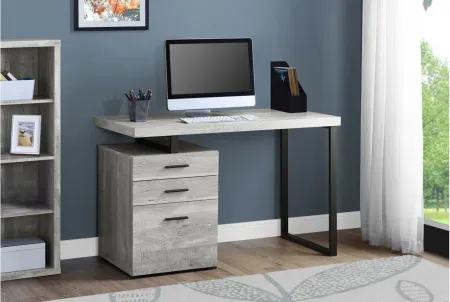Glenn Computer Desk in Gray by Monarch Specialties
