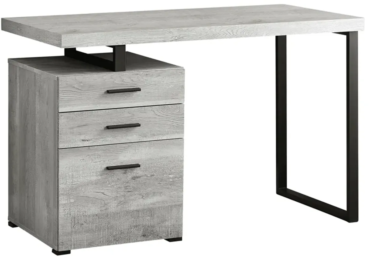 Glenn Computer Desk in Gray by Monarch Specialties