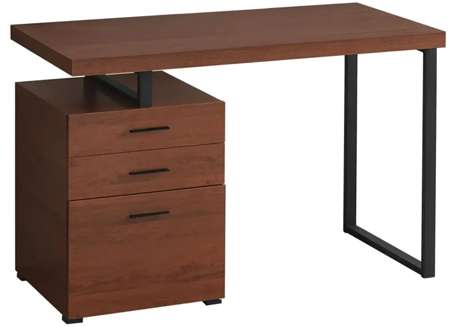 Glenn Computer Desk in Cherry by Monarch Specialties