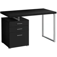 Glenn Computer Desk in Black by Monarch Specialties
