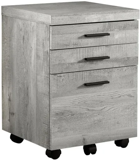 Ogden File Cabinet in Gray by Monarch Specialties