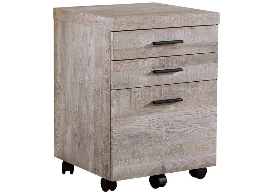 Ogden File Cabinet in Taupe by Monarch Specialties