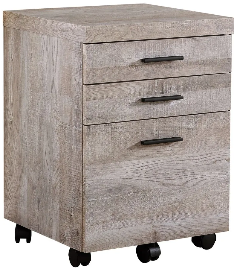 Ogden File Cabinet in Taupe by Monarch Specialties