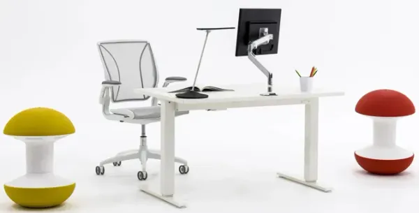 Humanscale Float 60" Adjustable Sit/Stand Computer Desk