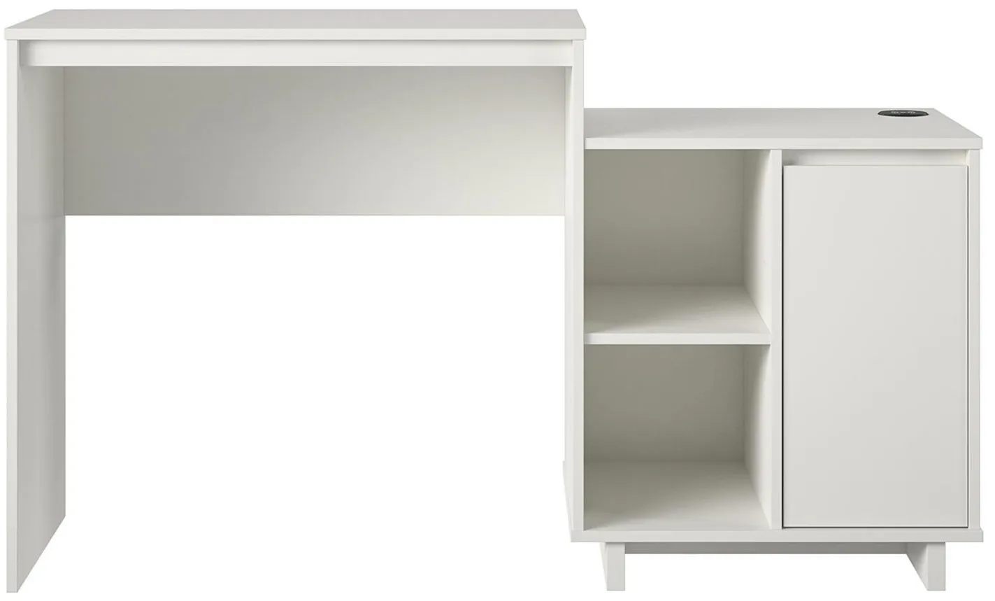 Ravelston Computer Desk by Ameriwood Home in White by DOREL HOME FURNISHINGS