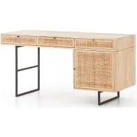 Carmel Writing Desk in Natural Mango by Four Hands