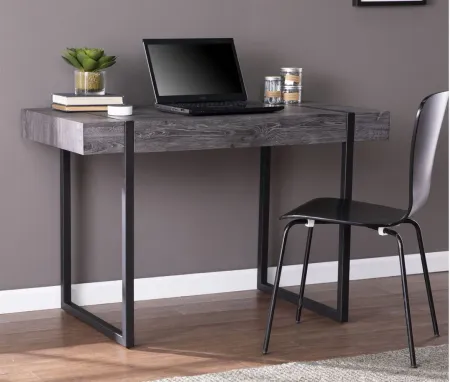Saffron Desk in Black by SEI Furniture