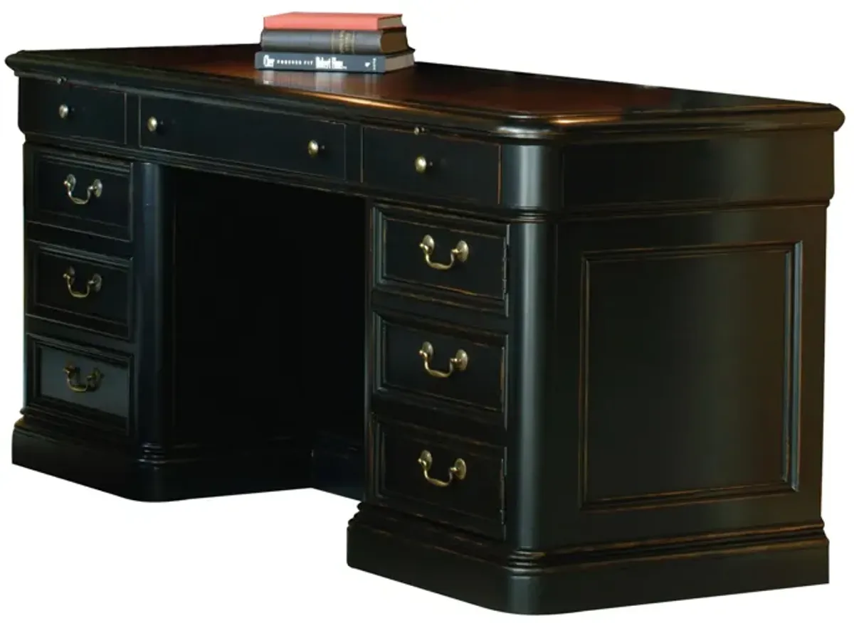 Hekman Executive Credenza in LOUIS PHILLIPE by Hekman Furniture Company