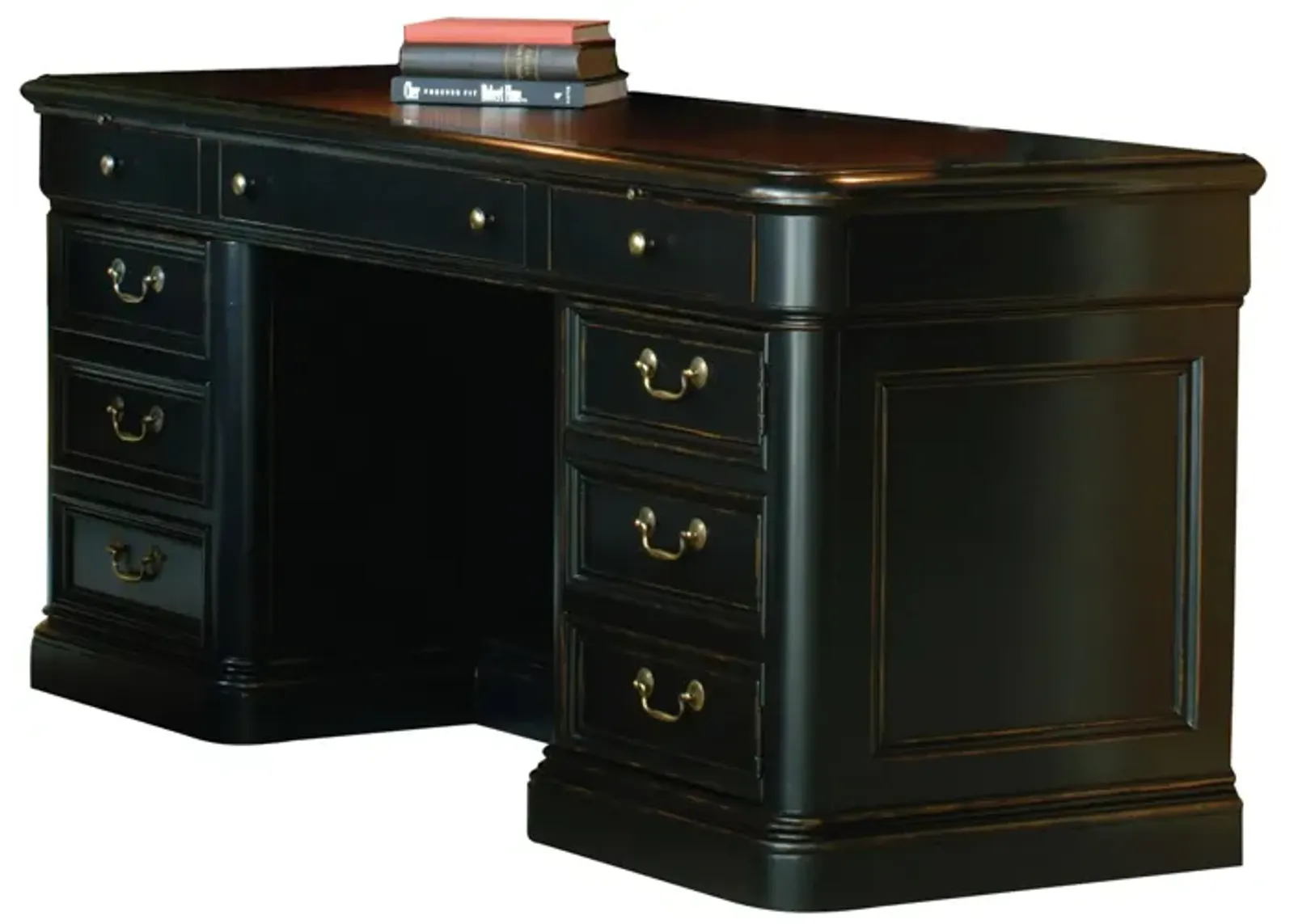 Hekman Executive Credenza in LOUIS PHILLIPE by Hekman Furniture Company