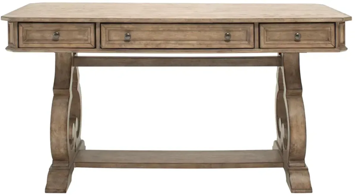 Celeste Writing Desk in Weathered Taupe by Liberty Furniture