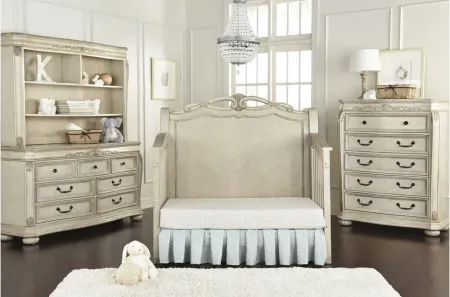 Wessex Hutch in Seashell by Heritage Baby