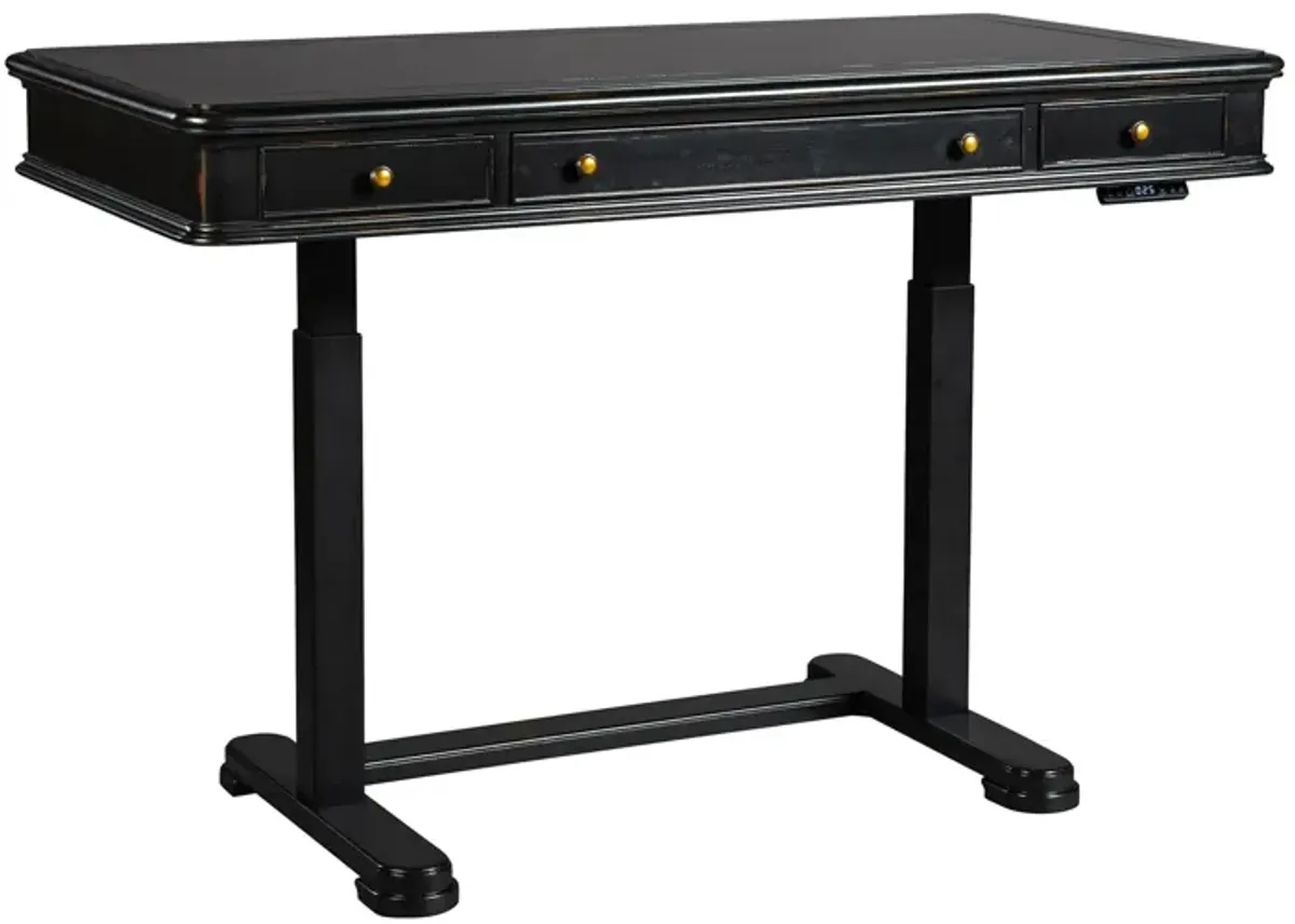 Hekman Adjustable Height Desk in LOUIS PHILLIPE by Hekman Furniture Company