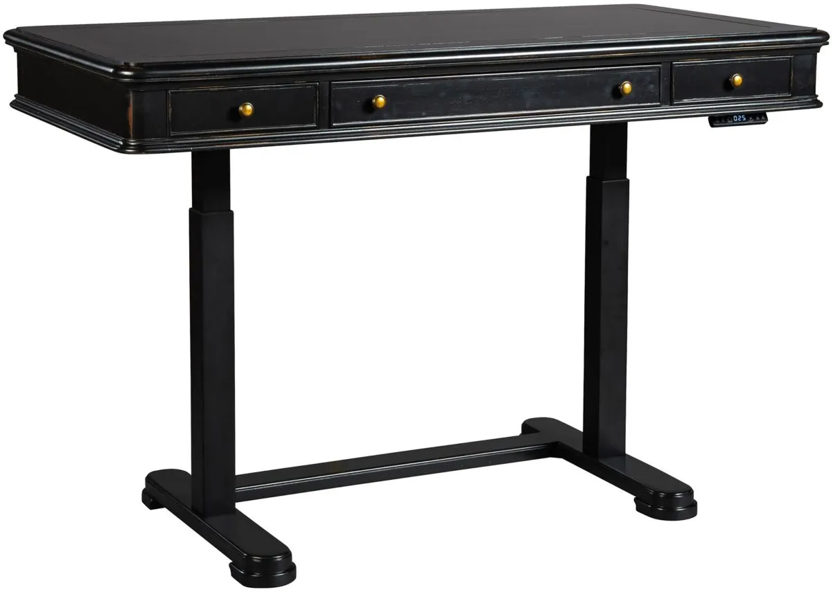 Hekman Adjustable Height Desk in LOUIS PHILLIPE by Hekman Furniture Company