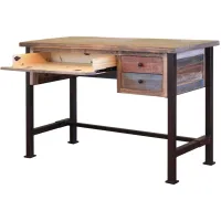 Antique Writing Desk in Antique Multicolor by International Furniture Direct