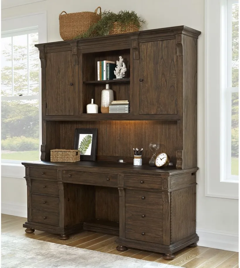 Wellington Executive Credenza in WELLINGTON JAVA by Hekman Furniture Company