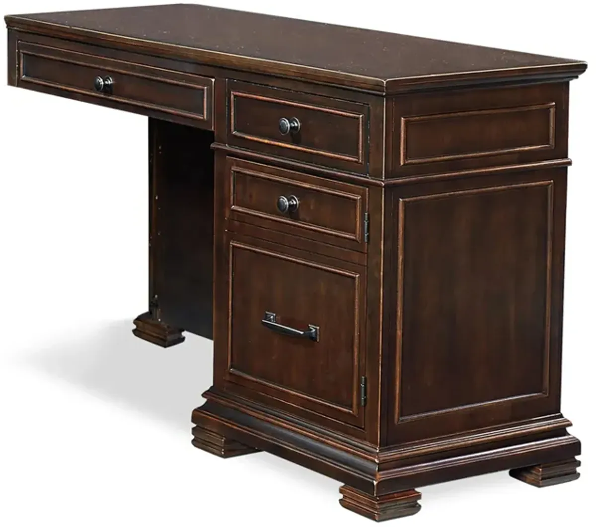 Weston Desk in Brown Ale by Aspen Home