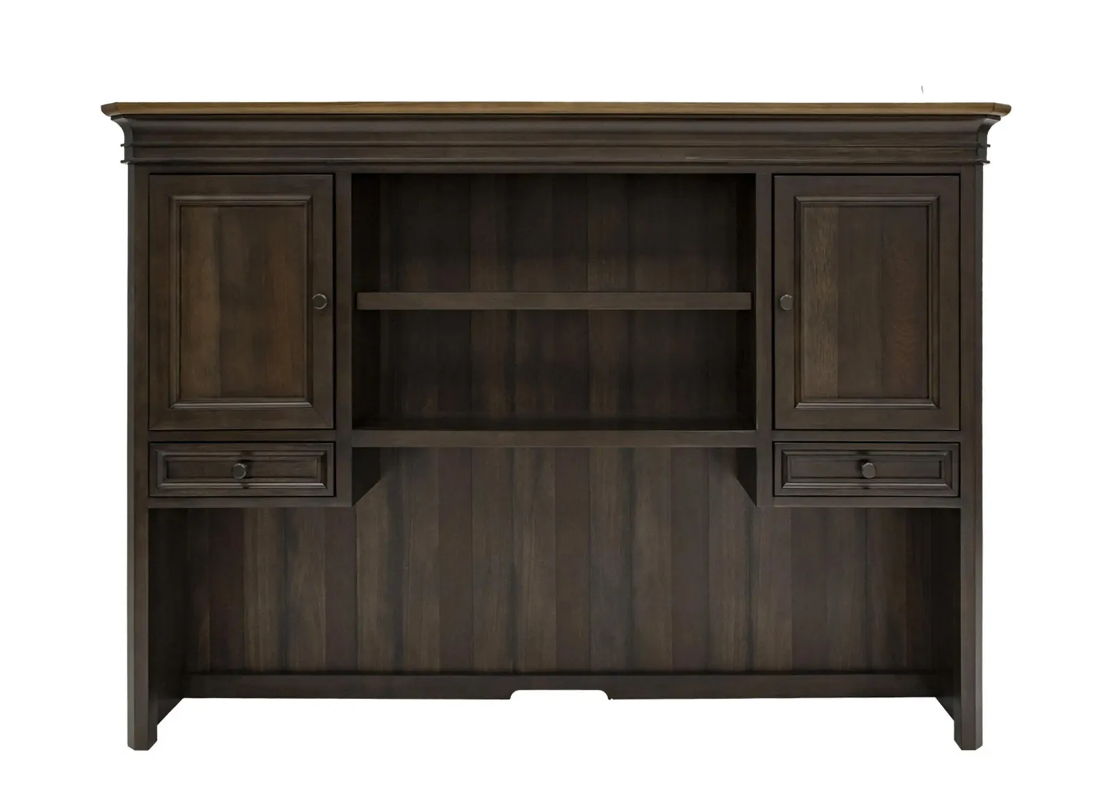 Sonoma Executive Hutch in Dark Roast Finish by Martin Furniture