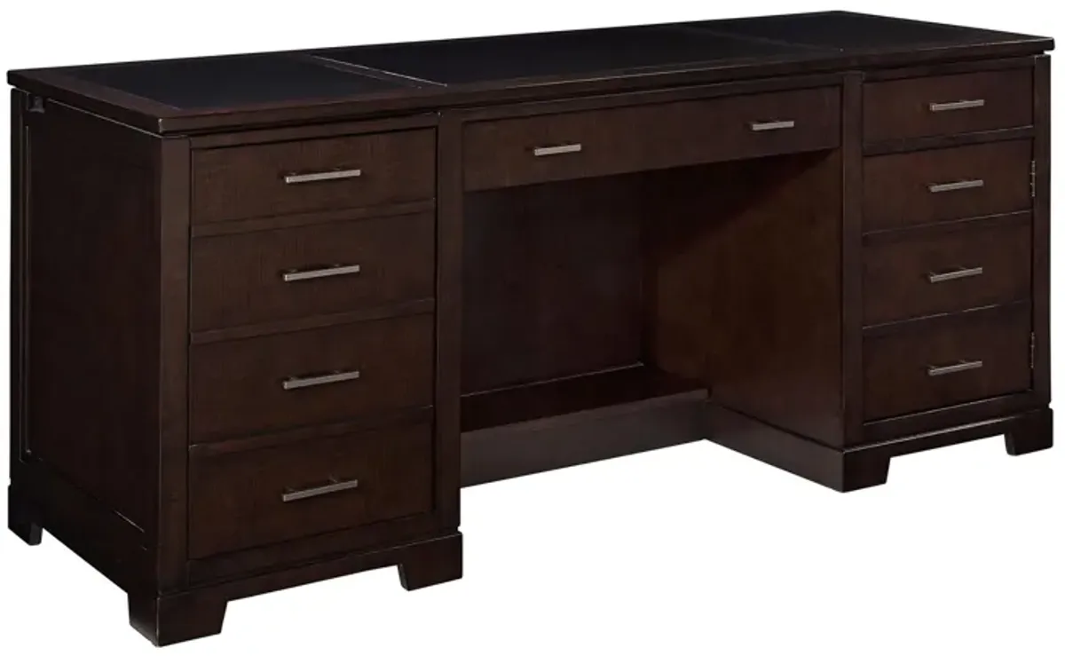 Hekman Executive Credenza in MOCHA by Hekman Furniture Company