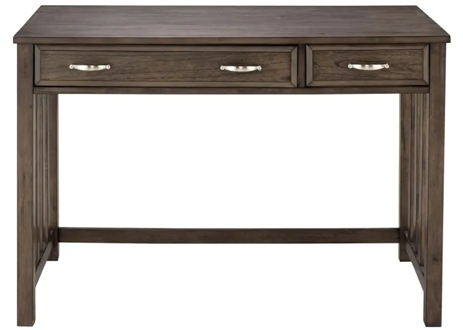 Linbrooke Writing Desk in Brown/Gray by Bellanest