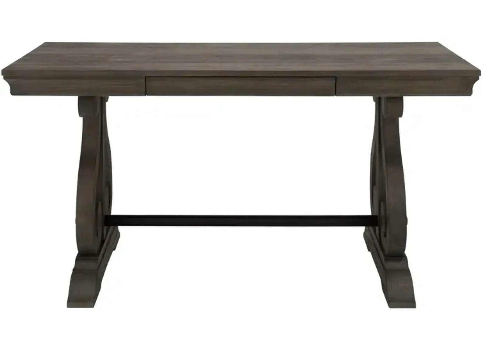 Olivia Writing Desk in Distressed Powdered Oak by Homelegance