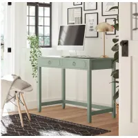 Her Majesty Writing Desk in Pale Green by DOREL HOME FURNISHINGS