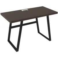 Camiburg Writing Desk in Warm Brown by Ashley Express