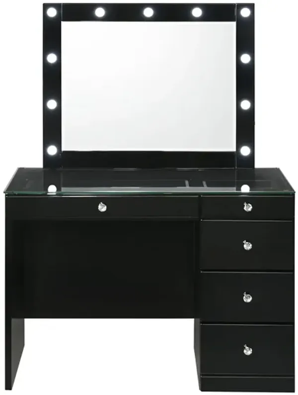 Diem Small Vanity Table w/ Mirror