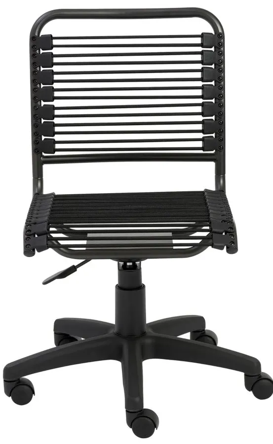 Bungie Low Back Office Chair in Black by EuroStyle