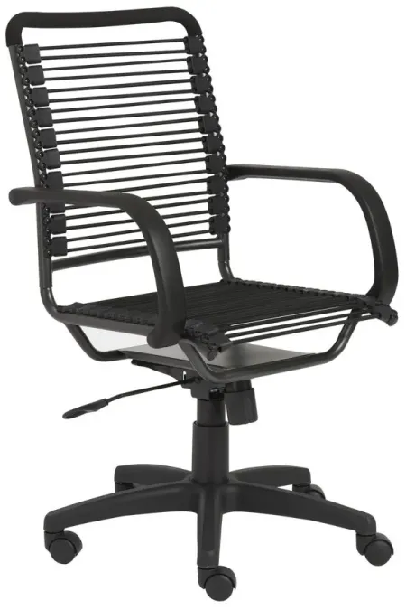 Bungie High Back Office Chair in Black by EuroStyle
