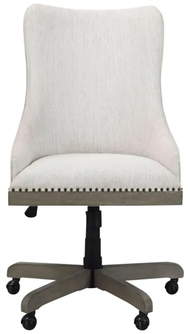 Crystal Falls Upholstered Desk Chair