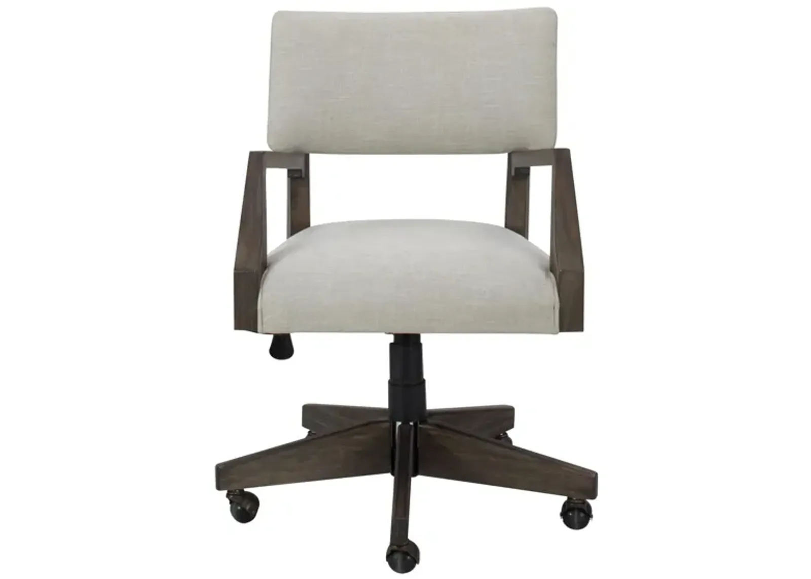 Criswell Upholstered Desk Chair in Rich Tobacco by Riverside Furniture