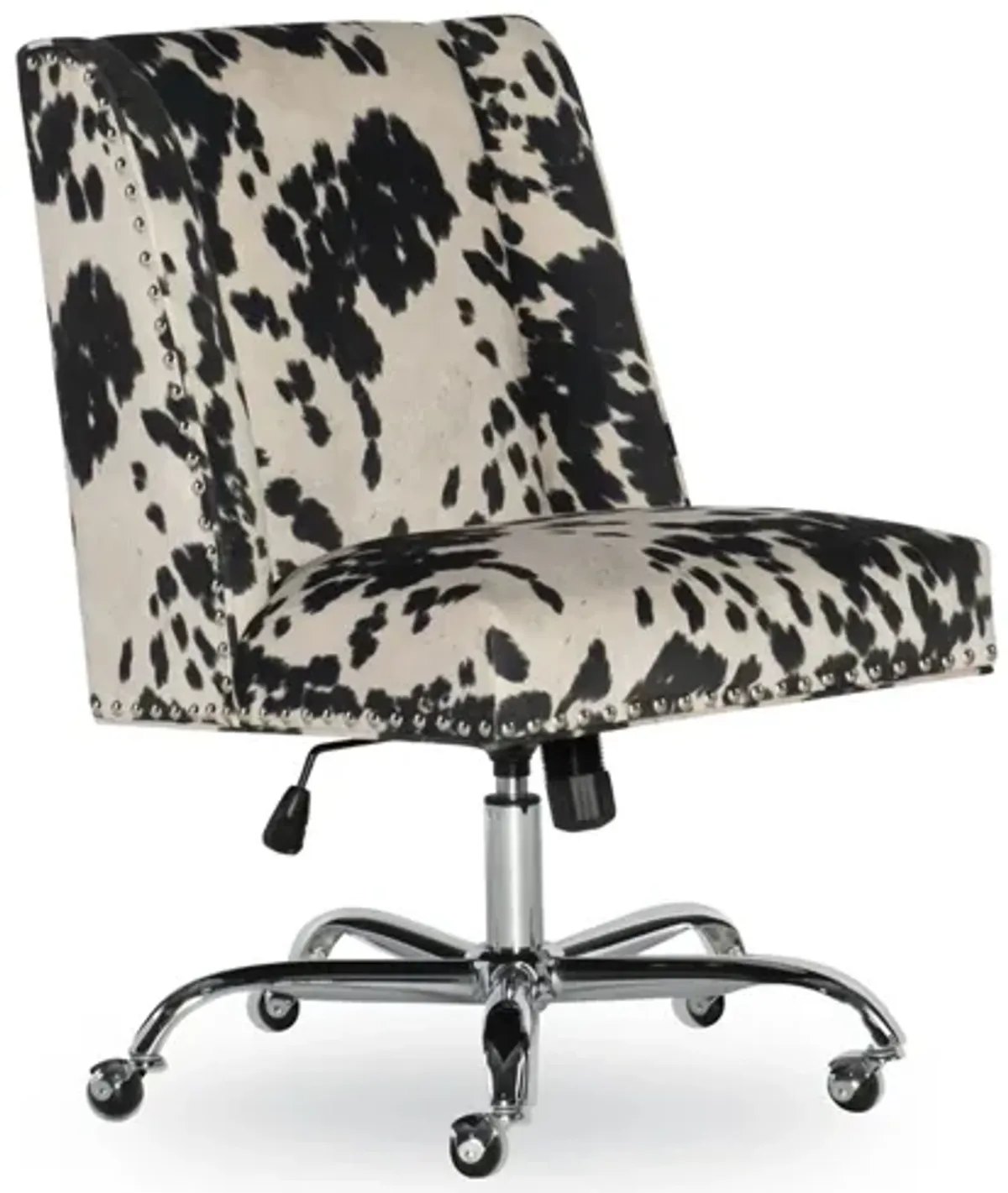 Draper Office Chair in White by Linon Home Decor