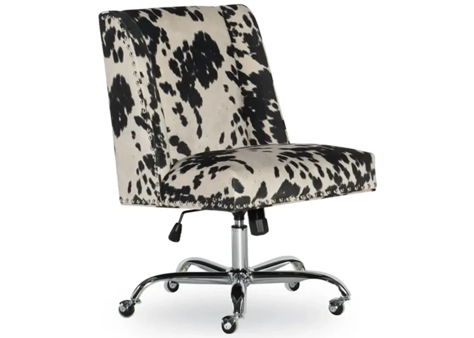 Draper Office Chair in White by Linon Home Decor