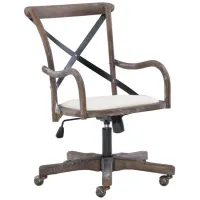Carson Office Chair in Neutral by Linon Home Decor