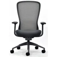 Exchange Office Chair in Charcoal/Black