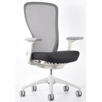 Exchange Office Chair in White/Black
