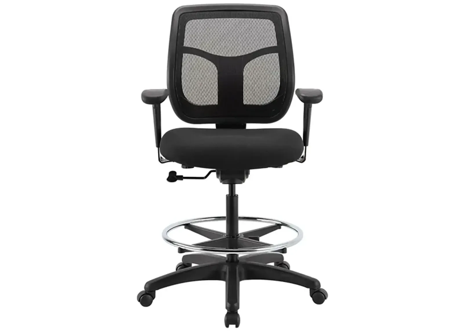 Apollo Drafting Office Chair in Black