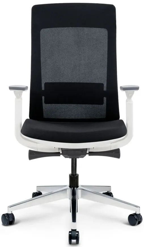Elevate Office Chair in White/Black