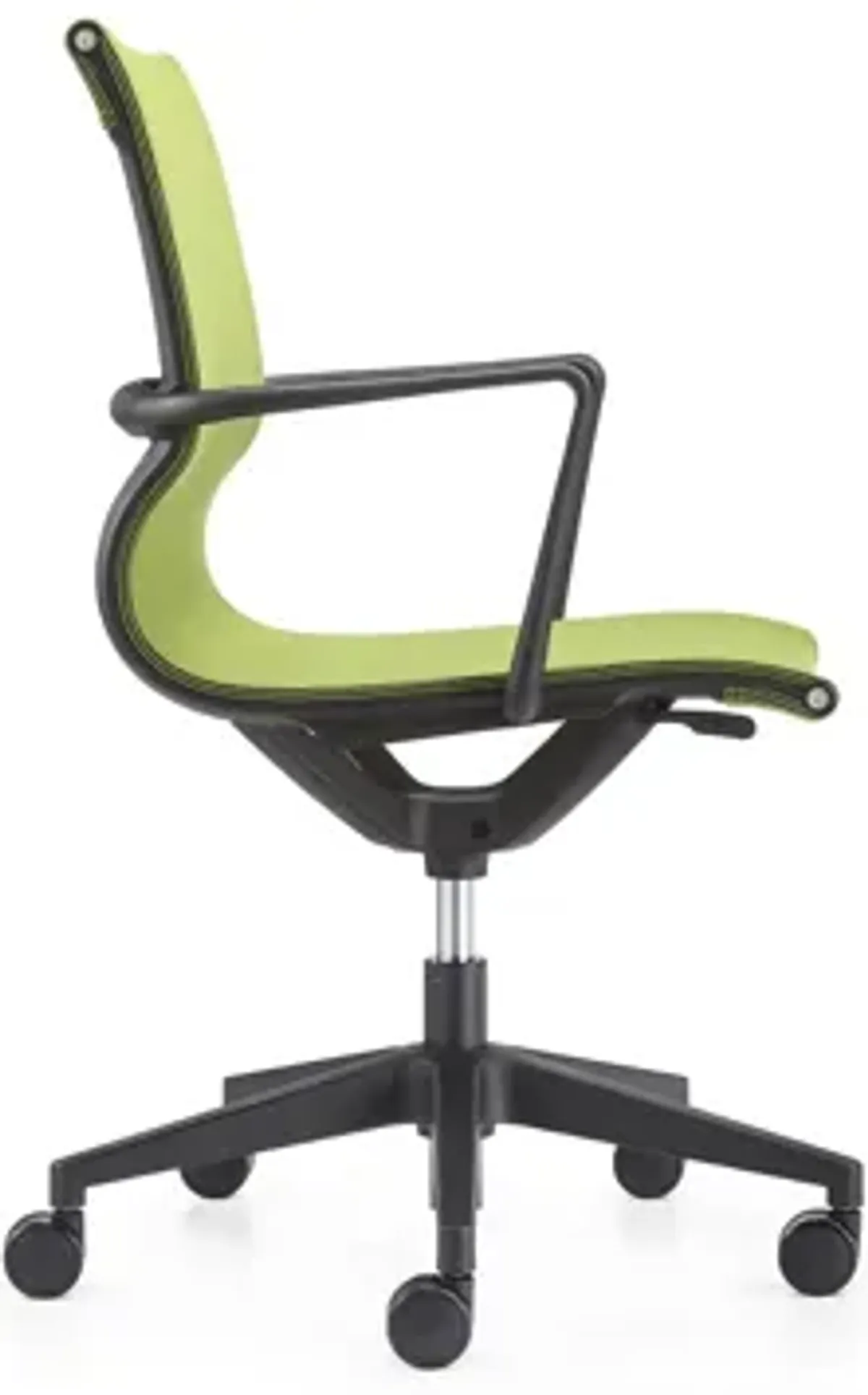 Kinetic Black Frame Office Chair with Mesh Back