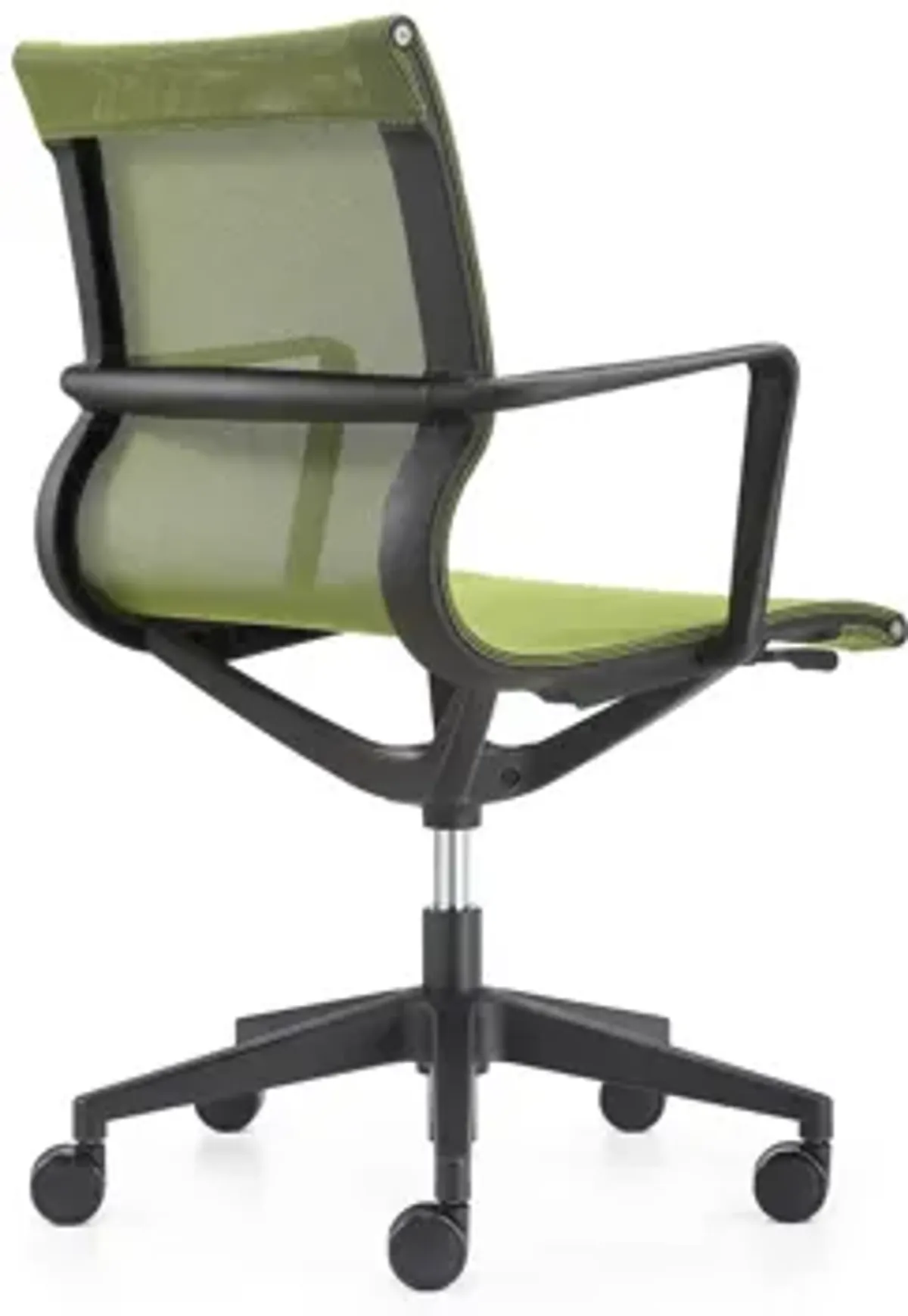 Kinetic Black Frame Office Chair with Mesh Back