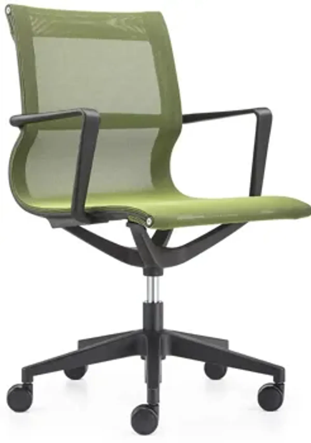 Kinetic Black Frame Office Chair with Mesh Back