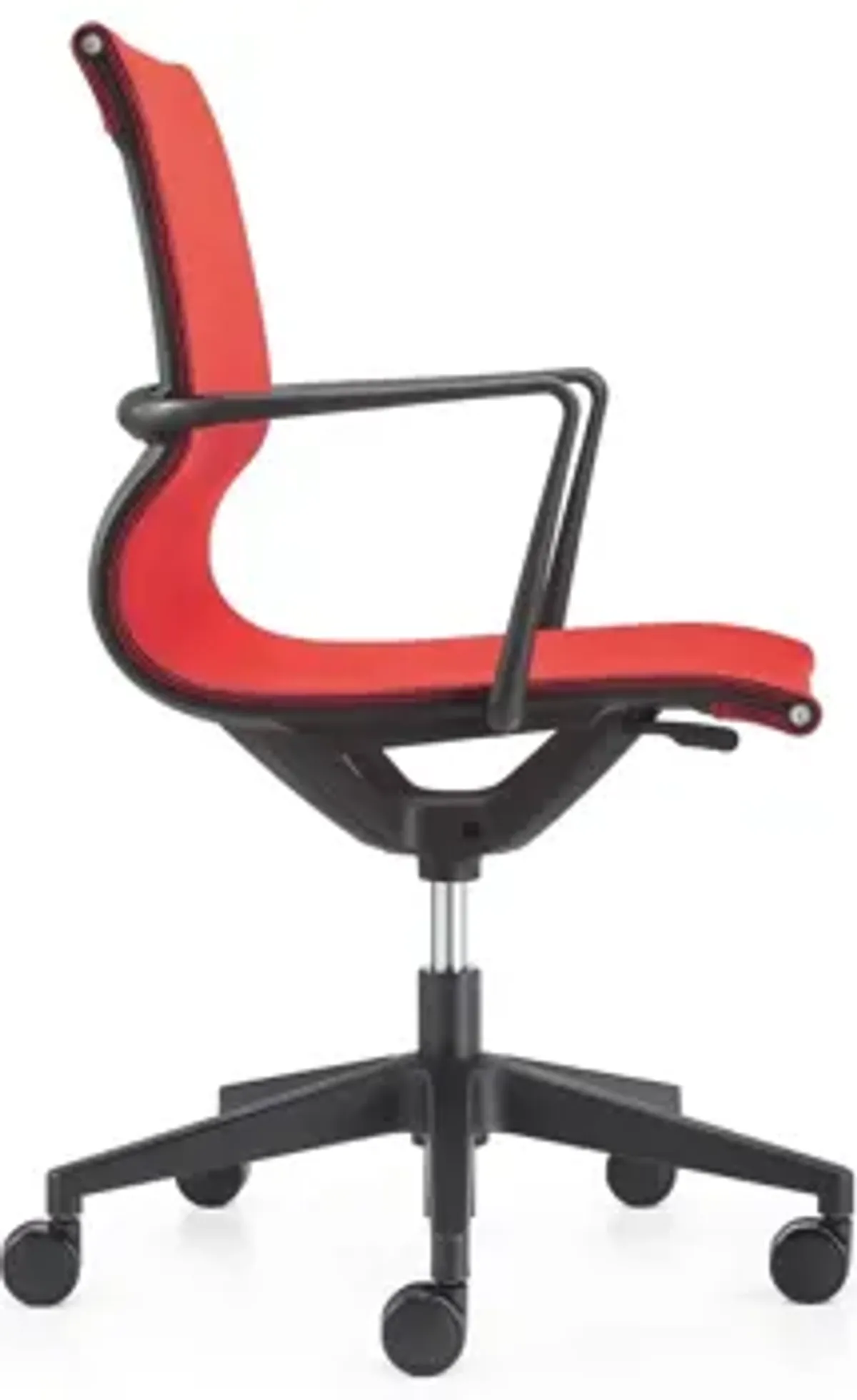 Kinetic Black Frame Office Chair with Mesh Back