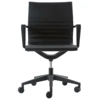 Kinetic Black Frame Office Chair in Black