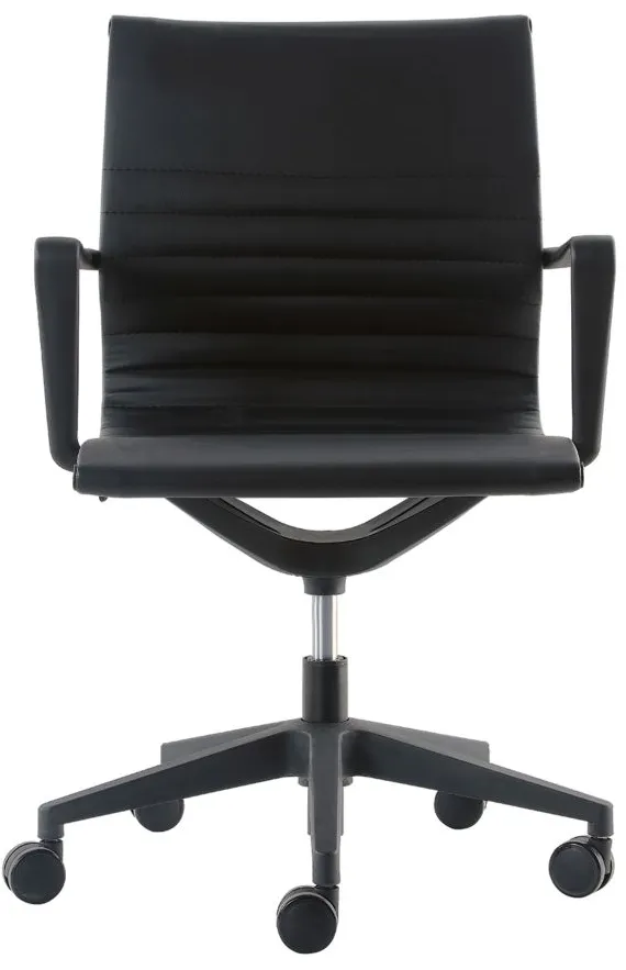 Kinetic Black Frame Office Chair in Black