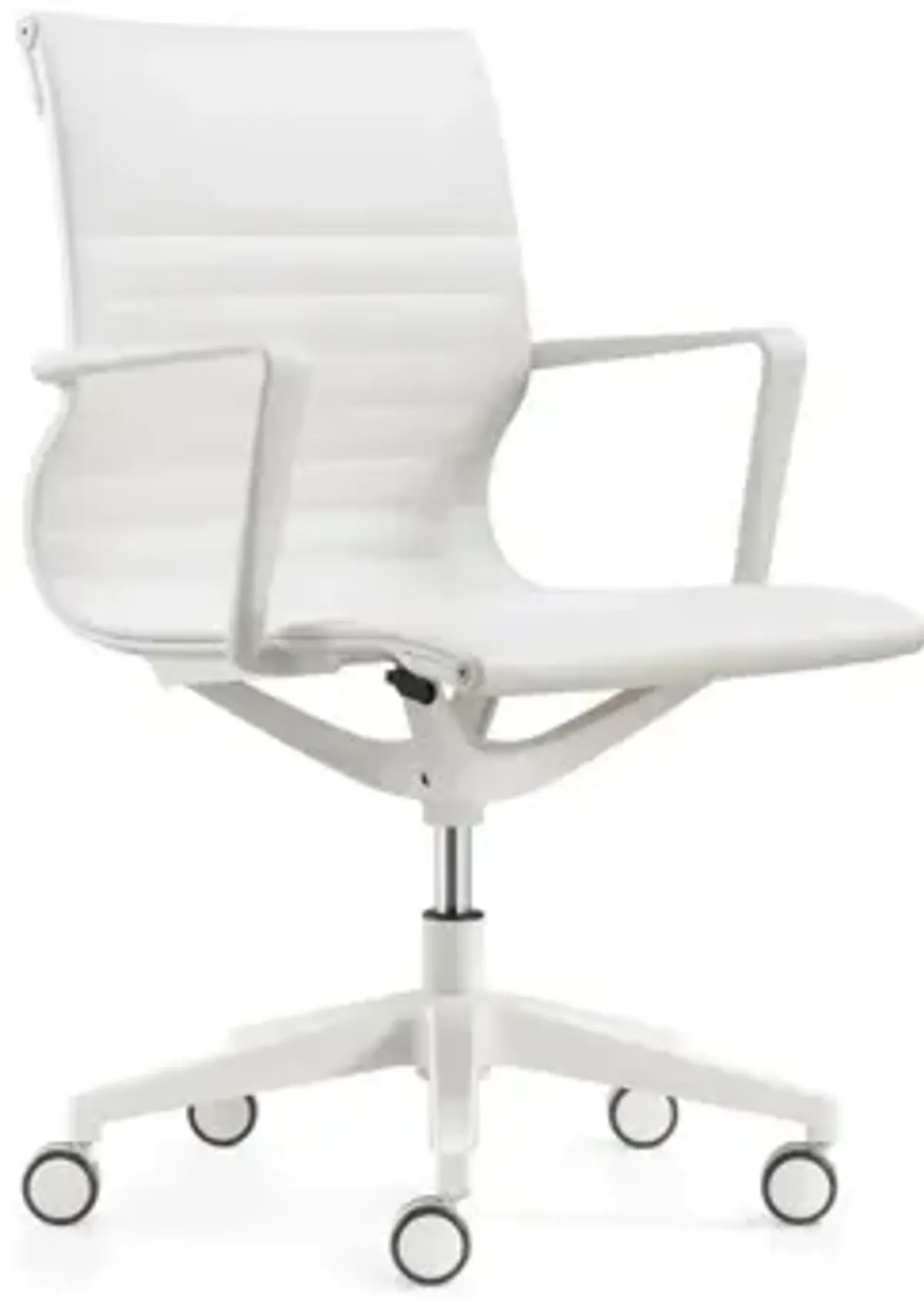 Kinetic White Frame Office Chair