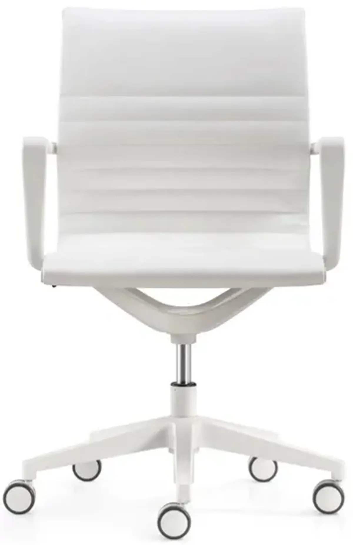 Kinetic White Frame Office Chair