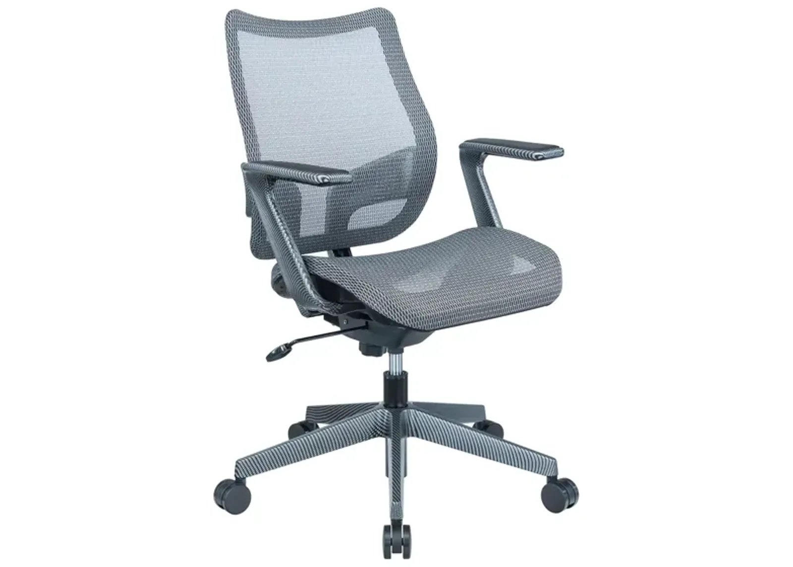 Sharper Image SI-100 Office Chair in Gray