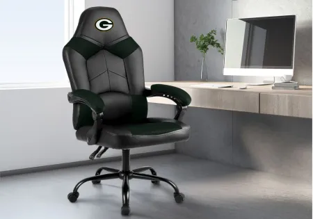 NFL Oversized Adjustable Office Chairs in Green Bay Packers by Imperial International