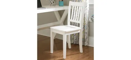 Lake House Chair in White by Hillsdale Furniture